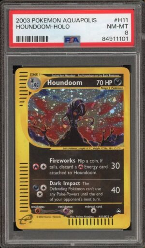 PK-Aquapolis Houndoom-Gem Mt 10